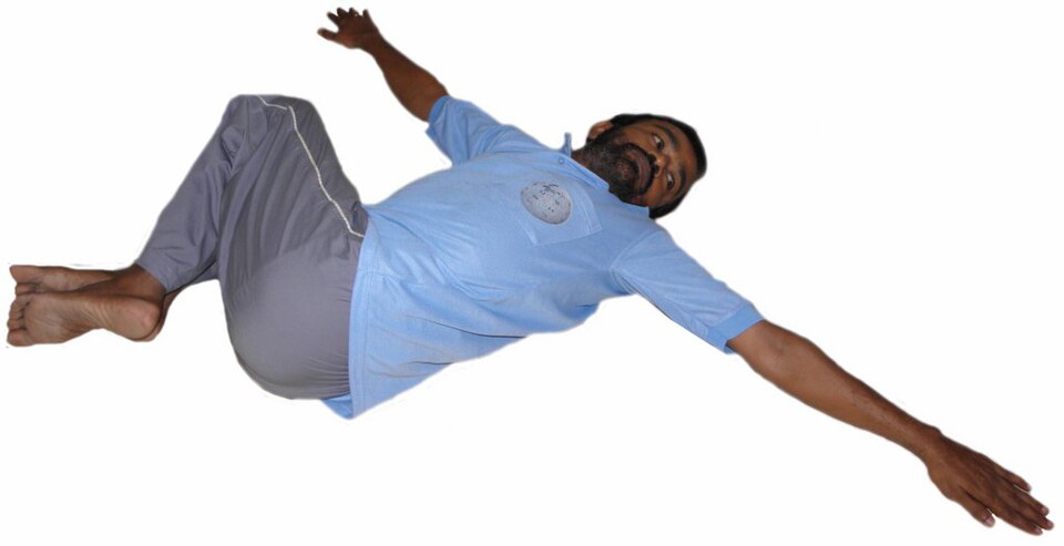 Reclined Twist (Jathara Parivartanasana)