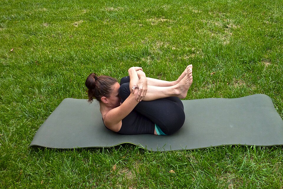 Wind-Relieving Pose (Pavanamuktasana)