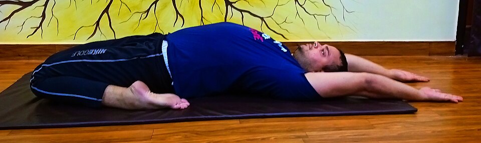 Reclined Hero (Supta Virasana)